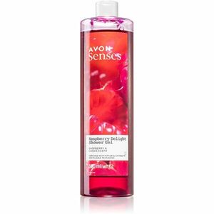 Avon Senses Raspberry Delight ápoló tusoló gél 500 ml kép