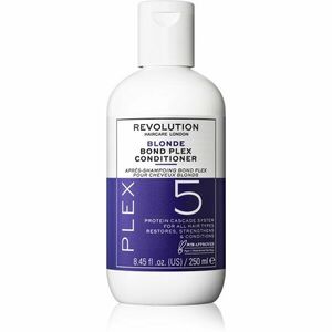Revolution Haircare Plex Blonde No.5 Bond Conditioner intenzív hajkúra száraz és sérült hajra 250 ml kép