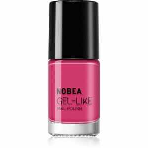 NOBEA Day-to-Day Gel-like Nail Polish körömlakk géles hatással árnyalat #N71 Pink blossom 6 ml kép