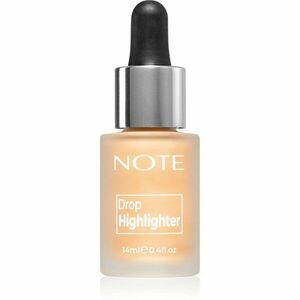 Note Cosmetique Drop Highlighter Folyékony Highlighter pipettával 02 Charming Desert 14 ml kép
