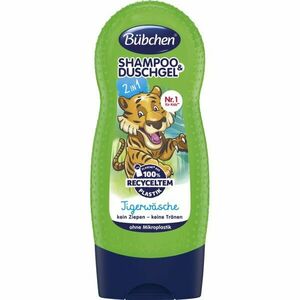 Bübchen Kids Shampoo & Shower sampon és tusfürdő gél 2 in 1 Tiger 230 ml kép
