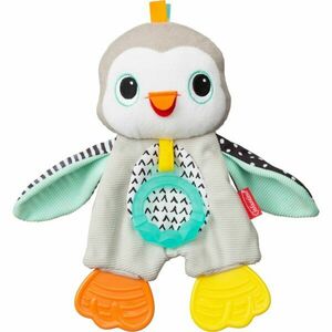 Infantino Cuddly Teether Penguin plüss játék rágókával 1 db kép