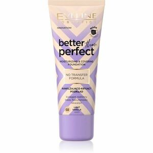 Eveline Cosmetics Better than Perfect fedő hatású alapozó hidratáló hatással árnyalat 02 Light Vanilla Warm 30 ml kép