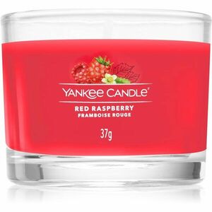 Yankee Candle Red Raspberry viaszos gyertya glass 37 g kép