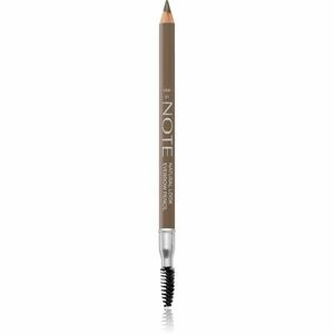 Note Cosmetique Natural Look Eyebrow Pencil szemöldök ceruza kefével 01 Fair 1, 08 g kép