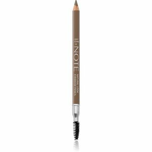 Note Cosmetique Natural Look Eyebrow Pencil szemöldök ceruza kefével 02 Light Brown 1, 08 g kép