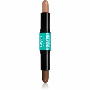 NYX Professional Makeup Wonder Stick Dual Face Lift dupla végű kontur ceruza árnyalat 04 Medium 2x4 g kép