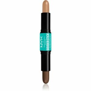 NYX Professional Makeup Wonder Stick Dual Face Lift dupla végű kontur ceruza árnyalat 05 Medium Tan 2x4 g kép