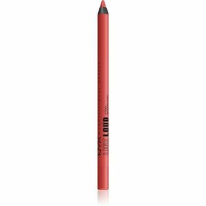 NYX Professional Makeup Line Loud Vegan szájkontúrceruza matt hatással árnyalat 11 - Rebel Red 1, 2 g kép