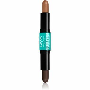NYX Professional Makeup Wonder Stick Dual Face Lift dupla végű kontur ceruza árnyalat 07 Deep 2x4 g kép