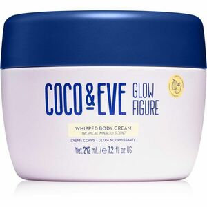 Coco & Eve Glow Figure Whipped Body Cream tápláló testápoló krém illattal Tropical Mango 212 ml kép