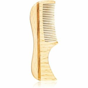 Golden Beards Eco Moustache Comb 7, 5 cm fa fésű szakállra 7, 5 cm kép