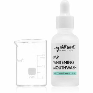 My White Secret PAP Whitening Mouthwash koncentrált szájvíz fehérítő hatással 30 ml kép
