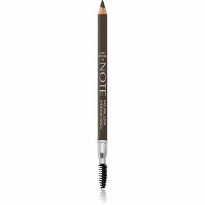 Note Cosmetique Natural Look Eyebrow Pencil szemöldök ceruza kefével 05 Grey Brown 1, 08 g kép