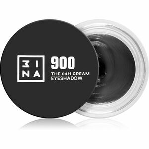3INA The 24H Cream Eyeshadow krémes szemhéjfestékek árnyalat 900 Black 3 ml kép