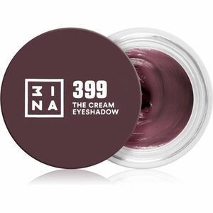 3INA The 24H Cream Eyeshadow krémes szemhéjfestékek árnyalat 399 Burgundy 3 ml kép