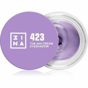 3INA The 24H Cream Eyeshadow krémes szemhéjfestékek árnyalat 423 Lilac 3 ml kép