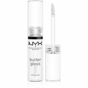 NYX Professional Makeup Butter Gloss ajakfény árnyalat 54 Sugar Glass 8 ml kép