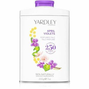 Yardley April Violets illatosított púder hölgyeknek 200 g kép
