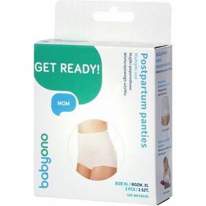 BabyOno Get Ready Multiple-use Mesh Panties szülés utáni alsóneműk méret XL 2 db kép