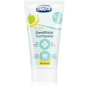 Chicco Toothpaste 6-24 months fogkrém gyermekeknek Apple-Banana 50 ml kép