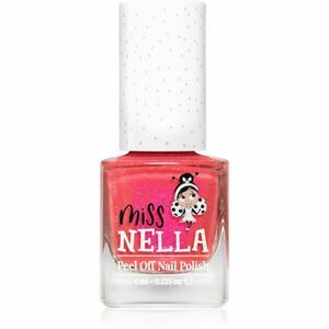Miss Nella Peel Off Nail Polish körömlakk gyermekeknek MN10 Tickle Me Pink 4 ml kép