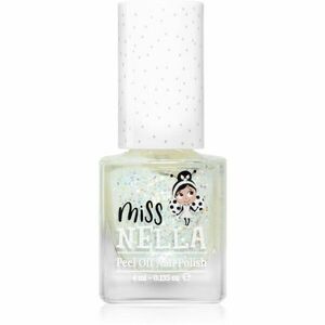 Miss Nella Peel Off Nail Polish körömlakk gyermekeknek MN25 Confetti Clouds 4 ml kép