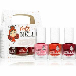 Miss Nella Peel Off Nail Polish Set körömlakk szett kép