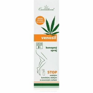 Cannaderm Venosil cannabis spray láb spray aktív kenderrel 150 ml kép