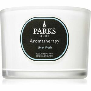 Parks London Aromatherapy Linen Fresh illatgyertya 80 g kép
