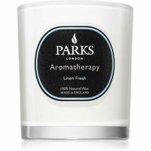 Parks London Aromatherapy Linen Fresh illatgyertya 220 g kép