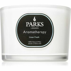 Parks London Aromatherapy Linen Fresh illatgyertya 350 g kép