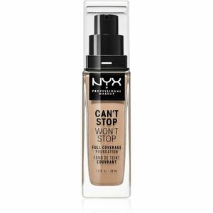 NYX Professional Makeup Can't Stop Won't Stop Full Coverage Foundation Magas fedésű alapozó árnyalat Light Ivory 30 ml kép