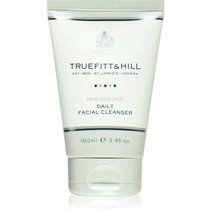 Truefitt & Hill Skin Control Facial Cleanser finom állagú tisztító krém uraknak 100 ml kép