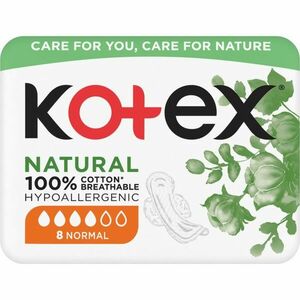 Kotex Natural Normal egészségügyi betétek 8 db kép