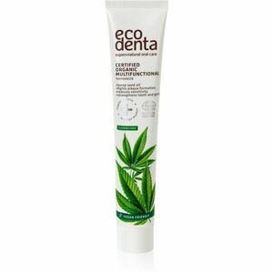 Ecodenta Certified Organic Multifunctional with Hemp természetes fogkrém 75 ml kép