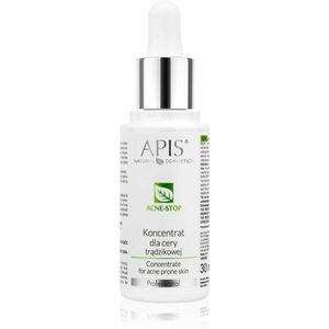 Apis Natural Cosmetics Acne-Stop Professional koncentrátum az aknéra hajlamos zsíros bőrre 30 ml kép