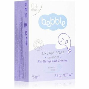 Bebble Cream-Soap Lavender krémes szappan levendulával 75 g kép