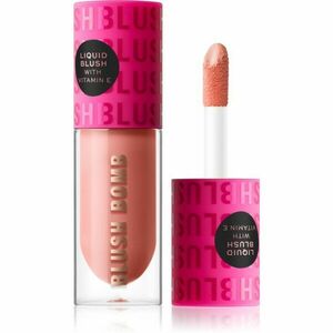 Makeup Revolution Blush Bomb krémes arcpirosító árnyalat Peach Filter 4, 6 ml kép