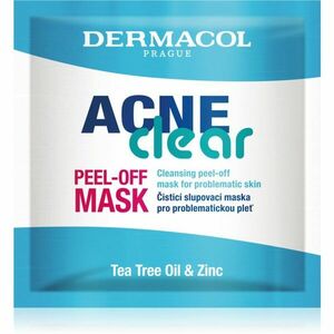 Dermacol Acne Clear tisztító lehúzható maszk a problémás bőrre 8 ml kép