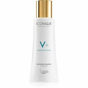 ICONIQUE Professional V+ Maximum volume Thickening shampoo tömegnövelő sampon a selymes hajért 100 ml kép