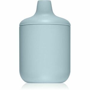 Mushie Silicone Sippy Cup bögre Powder-blue 175 ml kép