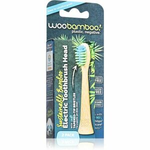 Woobamboo Eco Electric Toothbrush Head csere fejek a fogkeféhez bambusz Compatible with Philips Sonicare 2 db kép
