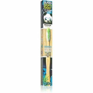 Woobamboo Eco Toothbrush Medium bambuszos fogkefe közepes 1 db kép