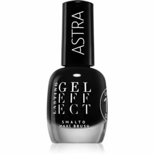 Astra Make-up Lasting Gel Effect hosszantartó körömlakk árnyalat 24 Noir Foncè 12 ml kép
