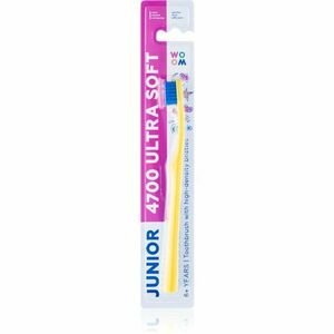WOOM Toothbrush Junior 4700 Ultra Soft fogkefe gyermekeknek 6 éves kortól ultra gyenge 1 db kép
