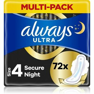 Always Ultra Secure Night egészségügyi betétek 72 db kép