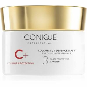 ICONIQUE Professional C+ Colour Protection Colour & UV defence mask intenzív pakolás hajra a szín védelméért 200 ml kép