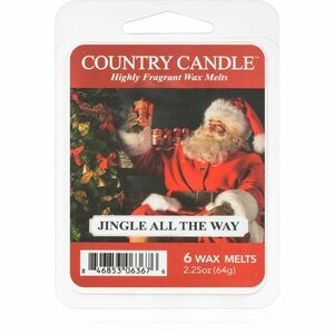Country Candle Jingle All The Way illatos viasz aromalámpába 64 g kép