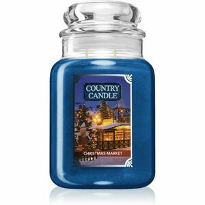 Country Candle Christmas Market illatgyertya 680 g kép